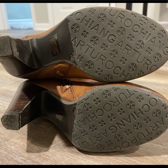 Arturo Chiang brown leather boots women’s size 8m - Picture 5 of 6